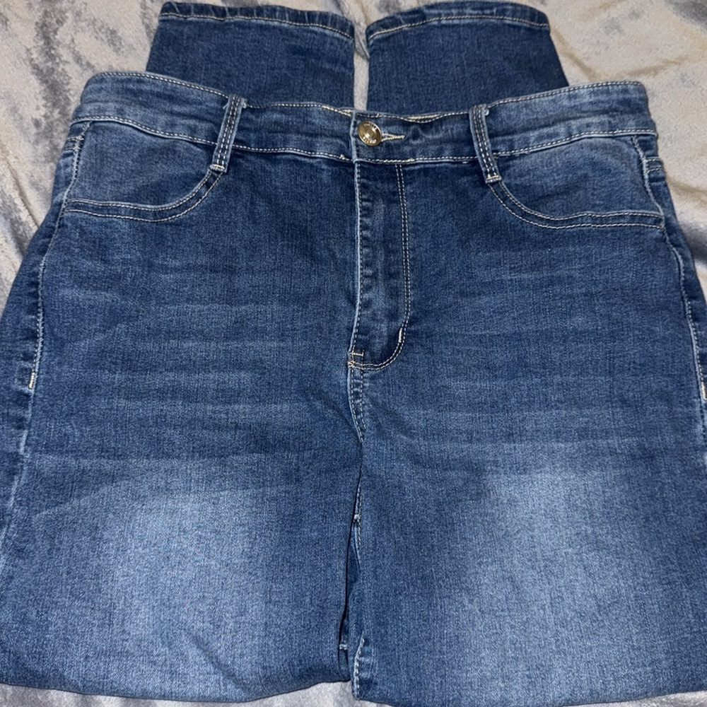 Rue 21 Skinny Jeans 12 Short Dark Blue
